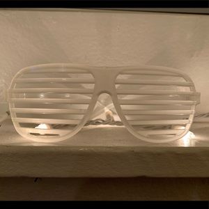 Glow in the dark sunglasses